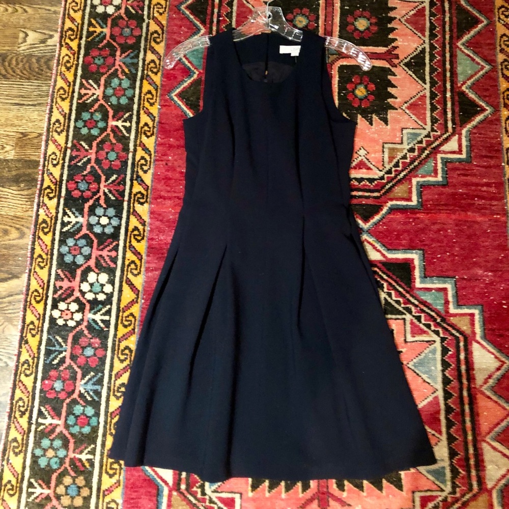 Ann Taylor Loft navy dress